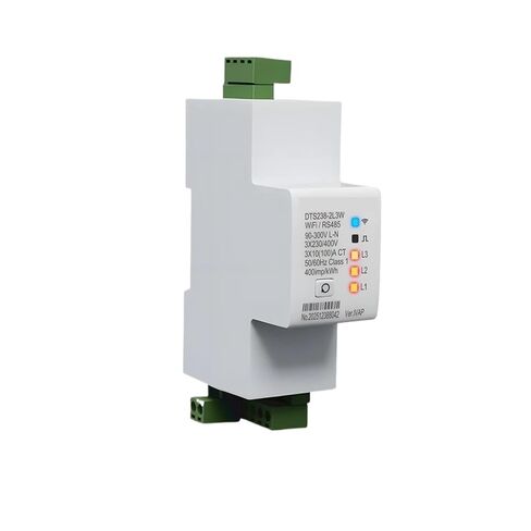 DTS238-2L3W WiFi 3-Circuit Single Phase kWh Meter, 100A 85-300V LCD RS485 in Kuwait