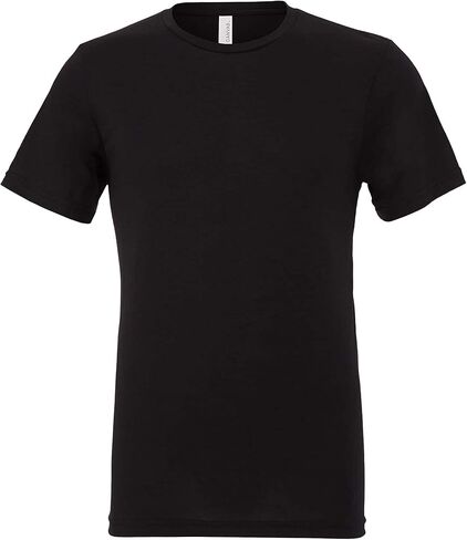 Bella Canvas 6 Pack Adult Unisex Tri Blend T-Shirt Black in Saudi Arabia