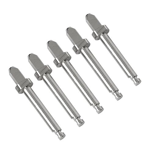 5pcs Dental Mandrel CA 2.35mm RA Shank Rotary Tool Stainless Steel Handle for Silicone Composite Polisher Low Speed Kit in Kuwait