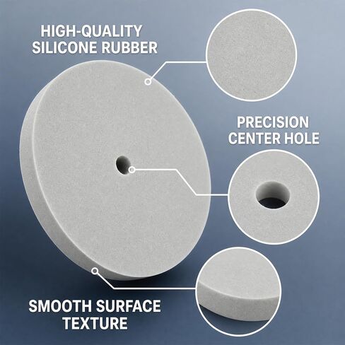 Dental Rubber Polishing Wheels for Dental Lab Jewelry and Craft Rotary Tools（100Pcs Grey） in Kuwait