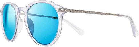 Revo Sunglasses Python III: Polarized Crystal Glass Lens with Handmade Acetate Round Frame in Saudi Arabia