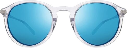 Revo Sunglasses Python III: Polarized Crystal Glass Lens with Handmade Acetate Round Frame in Saudi Arabia