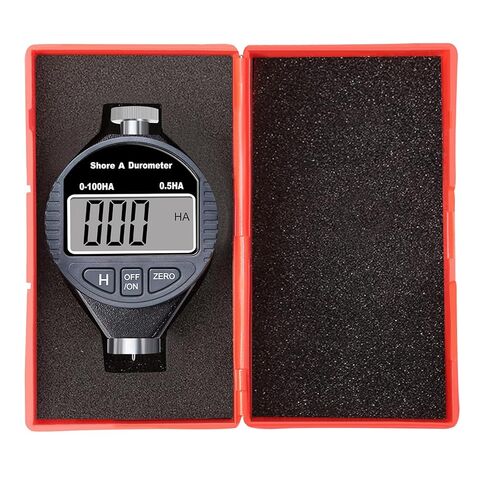 Hardness Tester, Durometer Shore Type A 0-100HA, Digital Durometer 0.1HA Resolution, with Large LCD Display for Rubber, Plastic, Tire, Leather, Wax in Kuwait