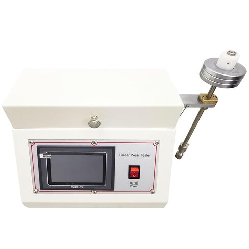 110V Linear Wear Tester Anodized Aluminum Linear Scratch Tester 0.79"X0.79" Probe Abrasion Tester for Plastics Rubber Leather and Textiles in Kuwait