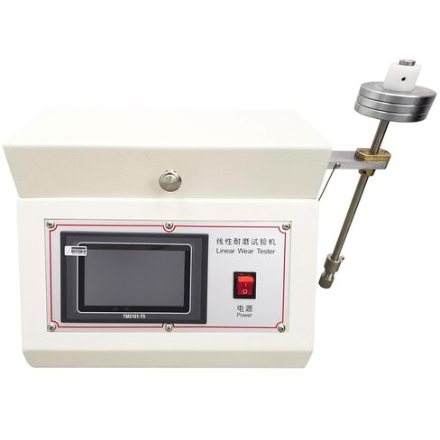 110V Linear Wear Tester Anodized Aluminum Linear Scratch Tester 0.79"X0.79" Probe Abrasion Tester for Plastics Rubber Leather and Textiles in Kuwait