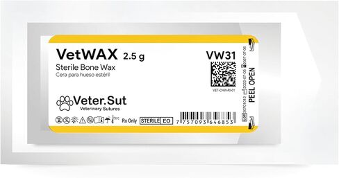 VeterSut VetWAX Bone Wax 2.5g, 12 Count in Kuwait