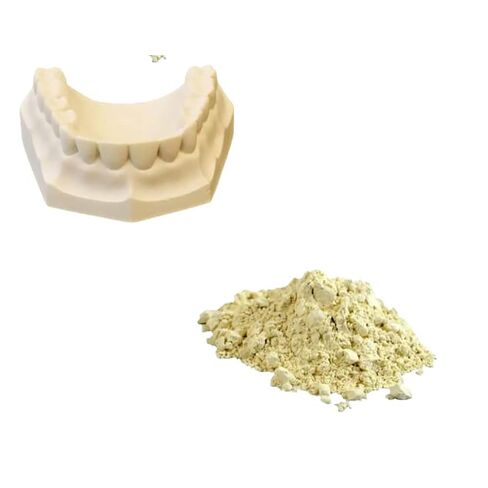 1 lb Dental Yellow Buff Stone for Dental Labs - All Purpose Compound - Scoop Included. Gypsum Type III in Kuwait