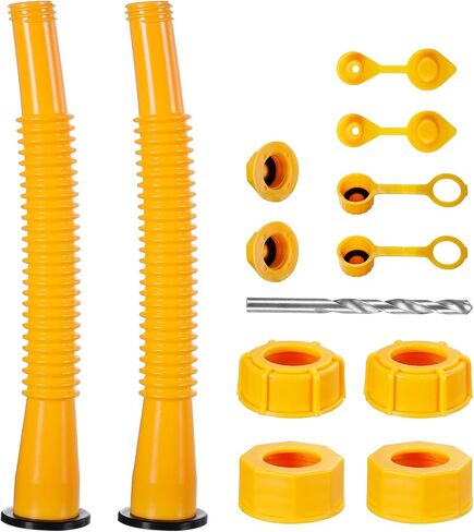 Gas Can Spout Replacement Long, Our replacement spout features a 10.2in extended nozzle (2in longer than standard). Gas can nozzle (2 Pack-Yellow) for 1/2/5/10 gal oil cans in Kuwait