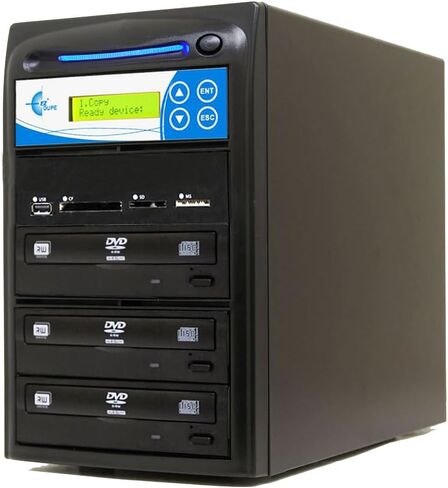 EZ Dupe Media Mirror 2-Target DVD CD Memory Card USB Duplicator in Kuwait