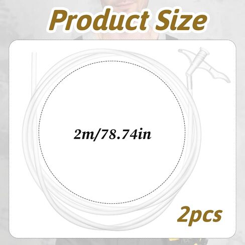 2 Pcs Spray Foam Nozzle Extension Tubes Spray Foam Nozzles Tips 78.74 Inch Universal Foaming Hose Nozzle Replacement Universal Long Reach Hose with 2 Adjustable Sprays Tips for Spraying Can in Saudi Arabia