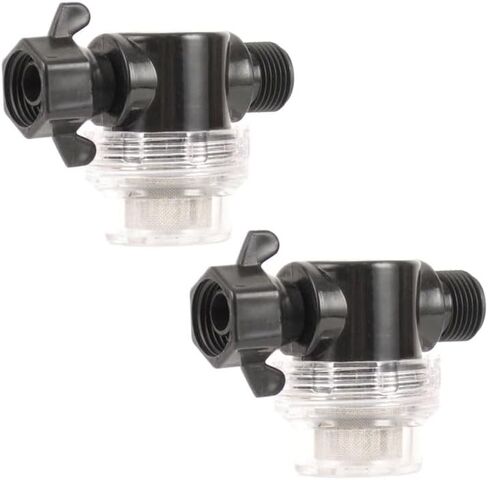 Water Pump Strainer Filter, Compatible with Shurflo Swivel Nut 255-315, 1/2 Inch Pipe Fitting with 50 Mesh Stainless Steel for RV Sprayer Marine Boat Camper Lawn (2 Pieces) in Kuwait