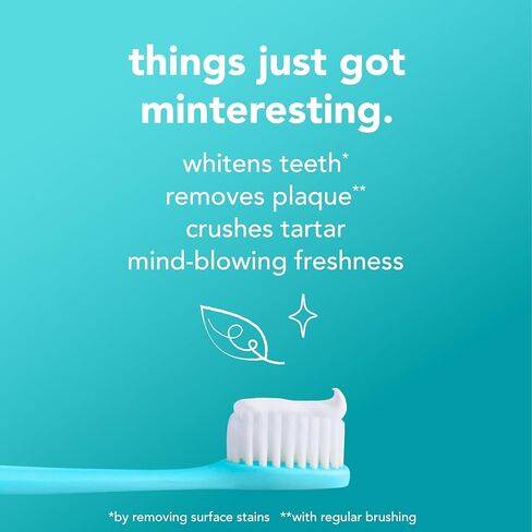 Hello Antiplaque and Whitening Fluoride Free Toothpaste, 5 Oz Tube, Whitening Toothpaste with Natural Peppermint Flavor and Tea Tree Oil, Crushes Tartar and Helps Remove Surface Stains, 3 Pack in Kuwait