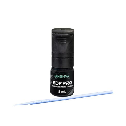 SDF Pro 38% Silver Diamine Fluoride Solution Bottle Kit: 1x 5mL Bottle and 50 x Micro Applicator Tips in Kuwait