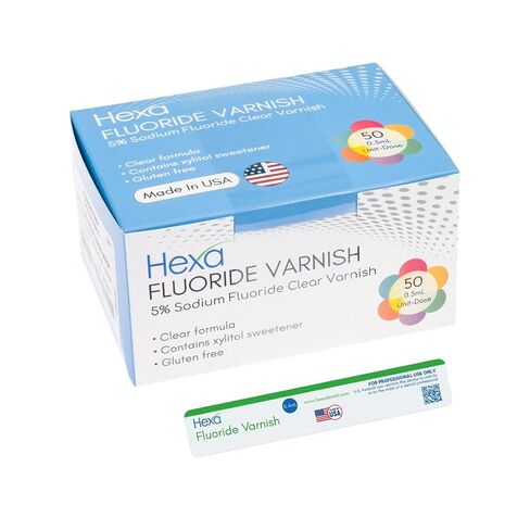 HV-3001 ورنيش سداسي 5% ورنيش فلوريد الصوديوم علكة 50/عبوة 5 مل in Kuwait