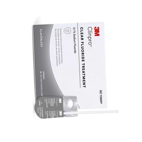 3M Solventum 7200FF Clinpro Clear Dental Fluoride جرعة وحدة عديمة النكهة 50/Pk 0.5 مل in Kuwait