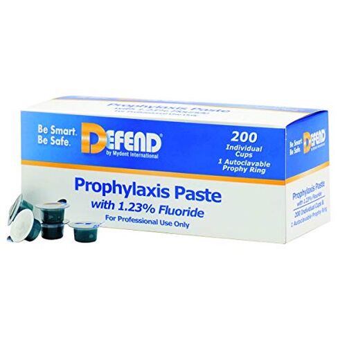 Mydent PP1500 Defend Prophy Paste Cups with Fluoride Medium Grit Mint 200/Bx in Kuwait