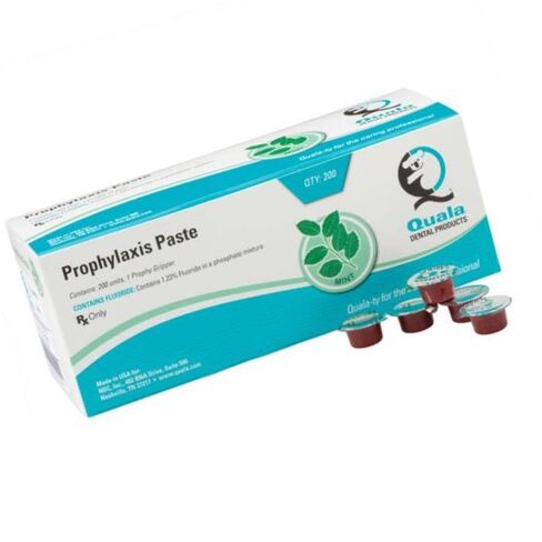 Quala P0412-3 Dental Prophy Paste Mint Grit Coarse 200/Bx in Kuwait