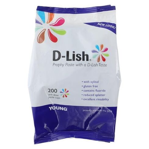 300220 معجون أسنان D-Lish معجون أسنان ناعم بالنعناع وحدة الجرعة 200/Bx in Kuwait