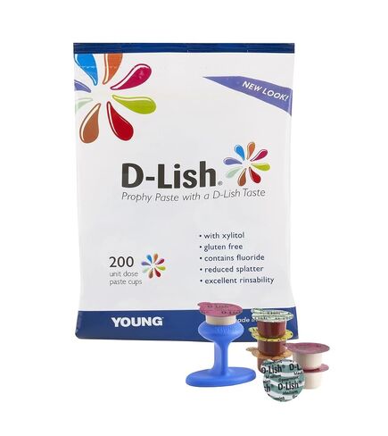 300220 معجون أسنان D-Lish معجون أسنان ناعم بالنعناع وحدة الجرعة 200/Bx in Kuwait