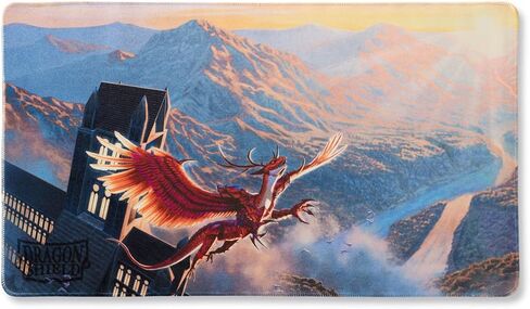 Arcane Tinman Dragon Shield Playmat: Limited Edition: Crimson Logi ، حجم واحد in Kuwait