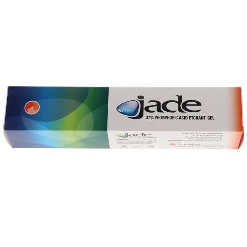 20-00002 Jade “Blue" 37% Etchant Gel Syringe 14gm with 20 23 Gauge Applicator Prebent Tips in Kuwait