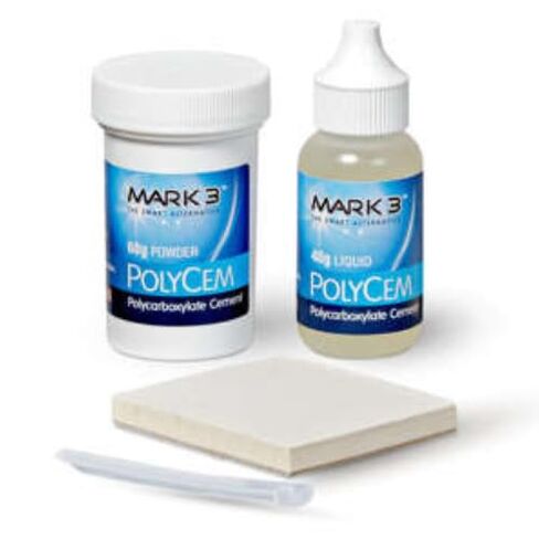 Mark3 5350 PolyCem Polycarboxylate Cement 60gm Powder & 40gm Liquid in Kuwait
