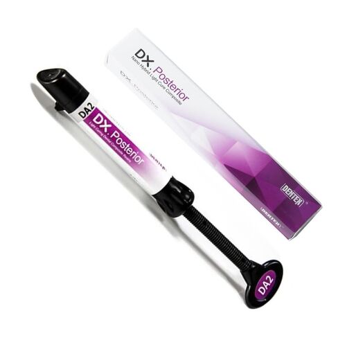 DX.Posterior Nano Hybrid Light Cure Composite Posterior Restorative Material 4.0g/Syringe/1 Pack- High Strength Dentin Layer Composite for Dental Professionals Only (Shade: DA3.5) in Saudi Arabia