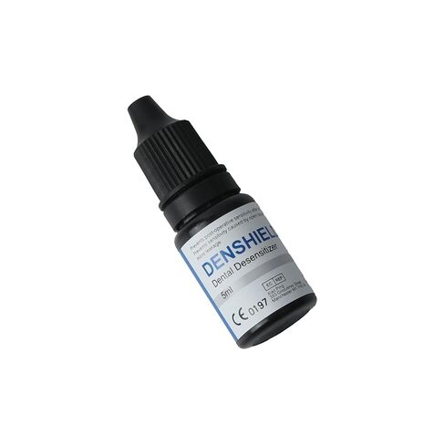 5ml/Bottle Dentex DENSHIELD Dental Desensitizer Adhesive,Sensitivity Relief Agent,Light Cure Adhesive Equipped with Disposable mini Brush Heads in Kuwait