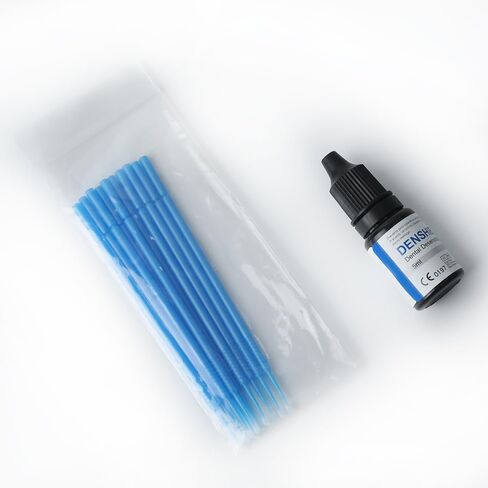 Dentex DENSHIELD Dental Desensitizer, 5 ml with Applicator Brushes, Professional Dental Desensitizing Formula for Chairside Sensitivity Care, Dental Desensitizer Set in Kuwait