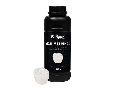 Pac-Dent 23894 Rodin Sculpture 2.0 3D Printing Resin A2 600gm Bottle in Kuwait