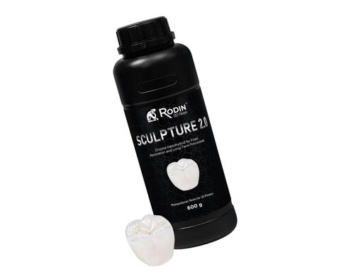 Pac-Dent 23894 Rodin Sculpture 2.0 3D Printing Resin A2 600gm Bottle in Kuwait