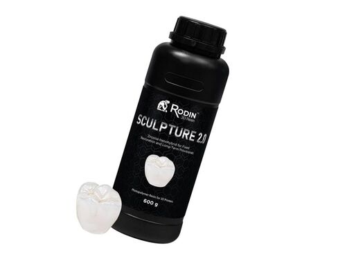 Pac-Dent 23894 Rodin Sculpture 2.0 3D Printing Resin A2 600gm Bottle in Kuwait