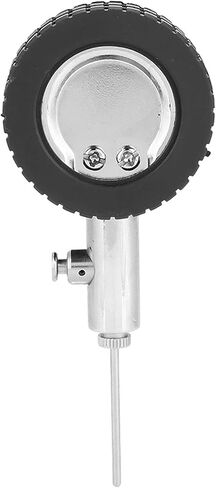 HURRISE Stainless Steel Pressure Gauge Barometer Tool for Basketball, Football, Volleyball - Accurate Measurement, Easy to Read in Kuwait