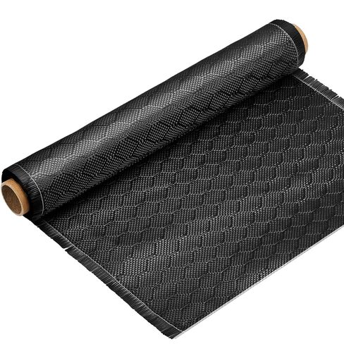 VitalCozy 10Ft x 12" Bee Hive Carbon Fiber Fabric Roll Sheet Carbon Fiber Cloth 2x2 Twill Weave 3k/ 220g Honeycomb Sheet for Car Structural Reinforcement Concrete Wall Boat Repair DIY Project in Kuwait
