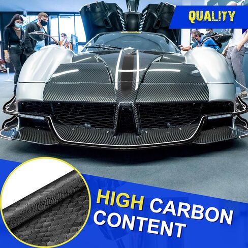 VitalCozy 10Ft x 12" Bee Hive Carbon Fiber Fabric Roll Sheet Carbon Fiber Cloth 2x2 Twill Weave 3k/ 220g Honeycomb Sheet for Car Structural Reinforcement Concrete Wall Boat Repair DIY Project in Kuwait