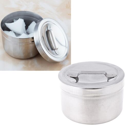 Stainless Steel Medicals Ointment Cotton Ball Storage Container Rustproof Hygienic Organiser for Kitchen Bathroom Suppli in Kuwait