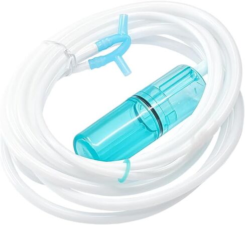 Medical Grade Soft Silicone Nasal Cannula with Water Collector - for Hydrogen Oxygen Therapy Suction & Nasal Care 3 M 9.84FT (Hydrogen Generator Sold Separately) in Kuwait
