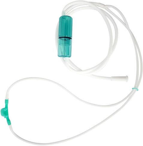 Medical Grade Soft Silicone Nasal Cannula with Water Collector - for Hydrogen Oxygen Therapy Suction & Nasal Care 3 M 9.84FT (Hydrogen Generator Sold Separately) in Kuwait