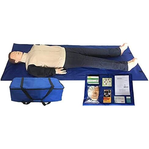 5.25ft Life Size Adult CPR Training Manikin, Professional Cardiopulmonary Resuscitation Simulation First Aid Training Medical Model for Students Education Teaching in Kuwait