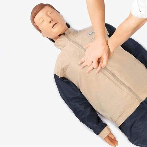 5.25ft Life Size Adult CPR Training Manikin, Professional Cardiopulmonary Resuscitation Simulation First Aid Training Medical Model for Students Education Teaching in Kuwait