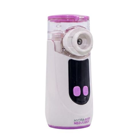 Portable Mesh Humidifier for Adults, Babies, Infants & Kids, with LED Screen, Quiet, Self-Cleaning & Re-Chargeable, Compatible with Saline Solution, Moisturizes Airways in Kuwait
