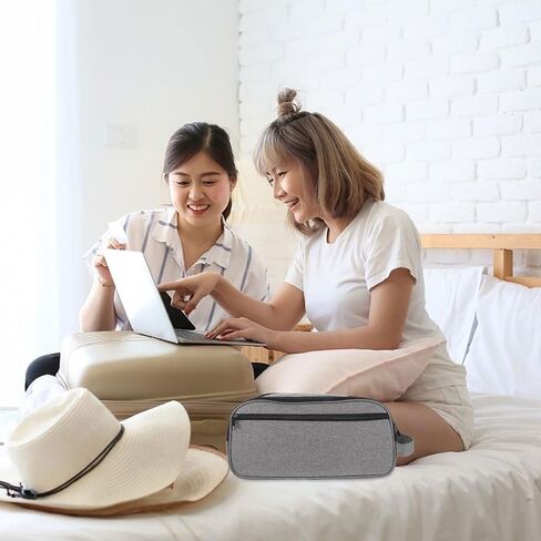 Handheld Breathing Machine Pouch Portable Travel Toiletries Organizer Bag Safe Polyester Storage for Oxygen Machines and Supplies in Kuwait