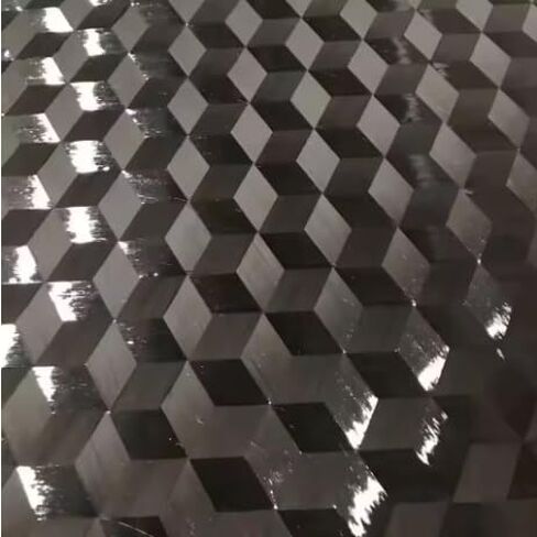 150 Grams,0.6 * 1 Meter,Carbon Fiber 3D expanded Fabric, Lightweight,high-Strength, Modification Material for Decorative Purposes. (Black, 1x0.6m) in Saudi Arabia
