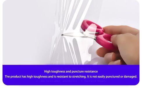 0.04MM PVC Static Film | clear PVC Static Cling Film - Adhesive-Free, Residue-Free for Electronics/Jewelry Protection in Saudi Arabia