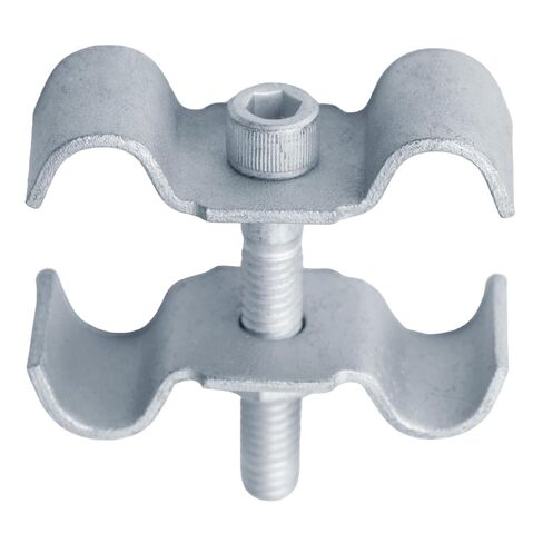 20 PCS Grating Clips, M Saddle Clip, Fits Bearing Bar Spacing: 1-1/2" in Saudi Arabia