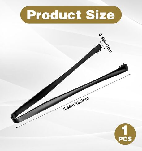 Egg Tool, Stainless Steel Egg Tool to Remove Chalaza for Eggs Remove Chalaza with Precision Grip (Black) in Kuwait
