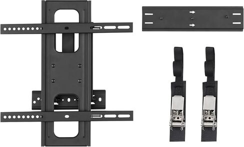 EROMMY Outdoor Gazebo TV Mount No Drill for Post, Full Motion Pergola TV Mount, Adjustable Weatherproof TV Bracket, Fits 27-65 Inch TVs, Holds 77 lbs in Kuwait