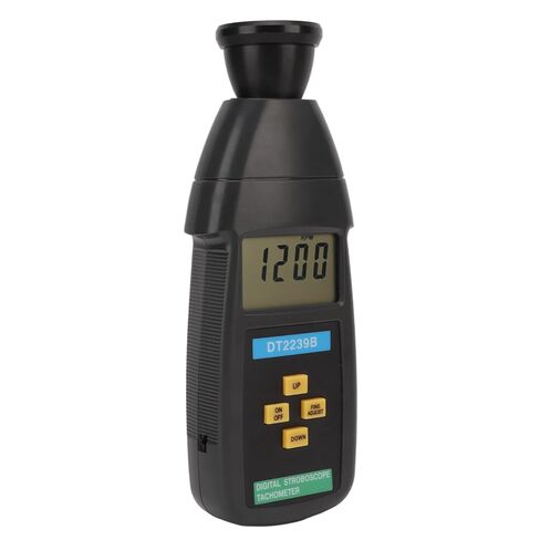FILFEEL DT2239B LCD Digital Stroboscope Handheld Flash Tachometer Non Stroboscope 60-19,999RPM in Saudi Arabia