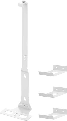 Wall Mount for PS5, Heavy-Duty Steel Mount Kit for Protection & Cooling with 3 Controller Holder and Headset Holder,Compatible with PS5 Models Including Slim, Pro, Original (Stellar Black) in Kuwait