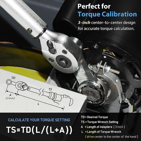 FIRSTINFO F345532 1/2-inch Drive 1-1/4" Torque Adapter, 12-Point Box End with CR-V Construction in Saudi Arabia
